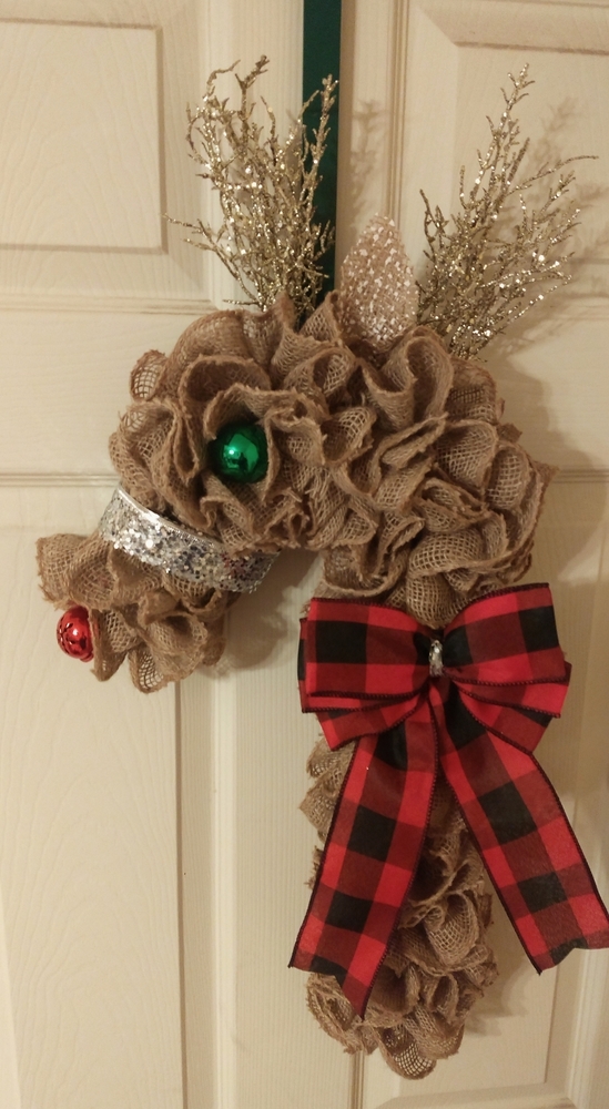 Reindeer wreath